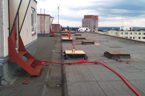 Montáž střešních ventilátorů